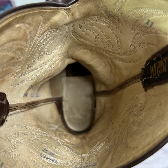 DAN POST BOOTS size 7 1/2 D - Picture 12 of 15